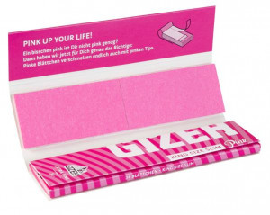 Gizeh Extra Fine Pink Edition King Size Slim inkl. Filter